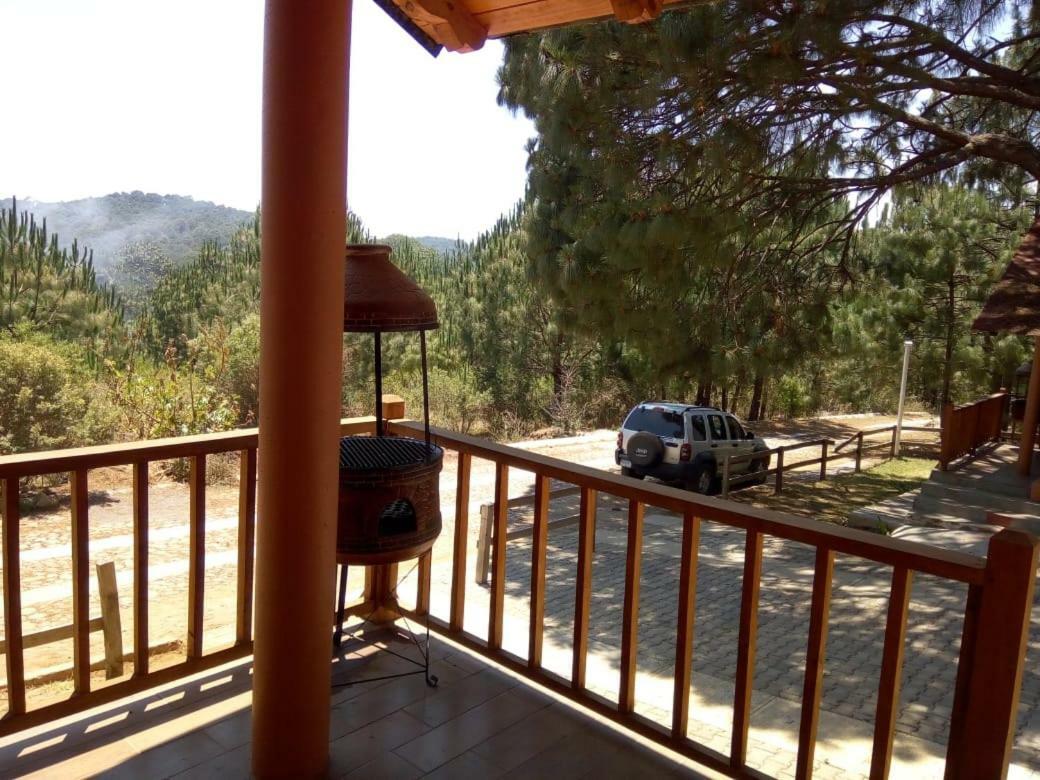 Вилла Cabanas Del Bosque Мазамитла Экстерьер фото